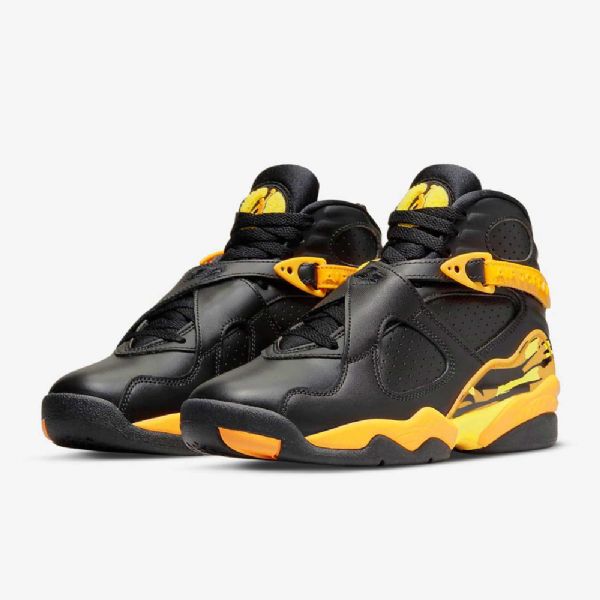 Nike Air Jordan 8 Retro Boty Pro Ženy Černožluté