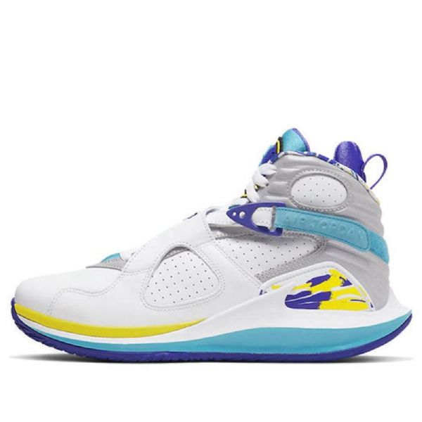 Nike Nikecourt Air Zoom Zero Air Jordan 8 Retro Basketbalové Boty Pro Ženy Bílá Fialová
