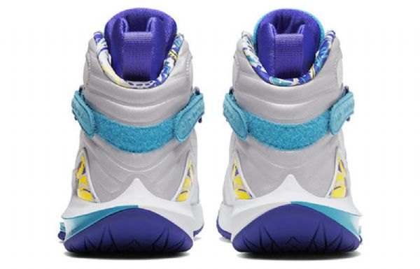 Nike Nikecourt Air Zoom Zero Air Jordan 8 Retro Basketbalové Boty Pro Ženy Bílá Fialová
