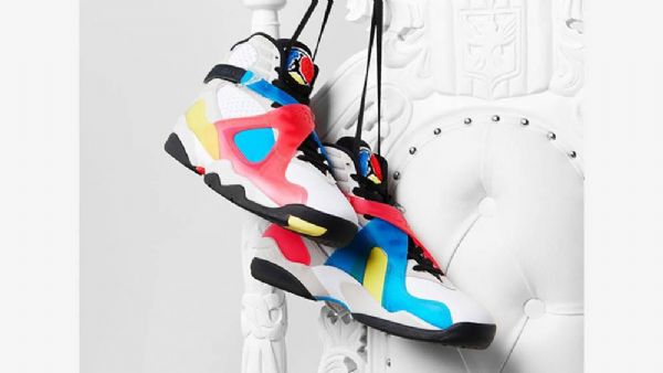 Pánské Boty Nike Air Jordan 8 Sp Retro Se Bílý Vícebarevné