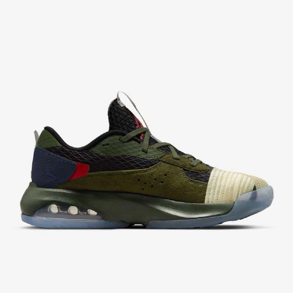 Boty Nike Air Jordan Air 200e Sp Pro Muže Zelená Stříbrná Červená