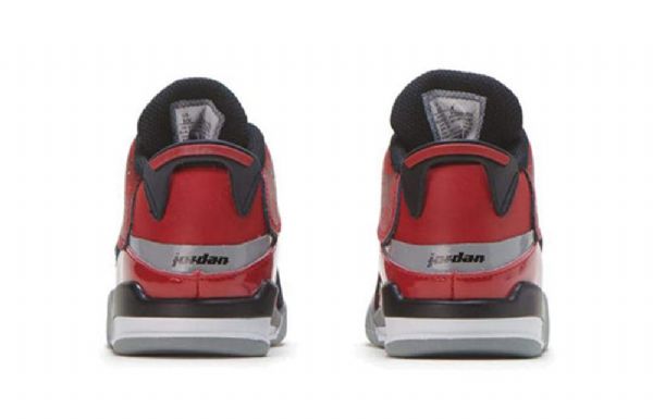 Boty Nike Air Jordan Dub Zero Td Pro Děti Červené