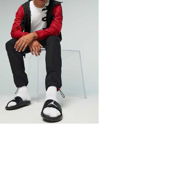 Dámské Sandály Nike Air Jordan Break Černá Bílý