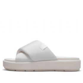Dámské Sportovní Pantofle Nike Air Jordan Sophia Slide Bílé