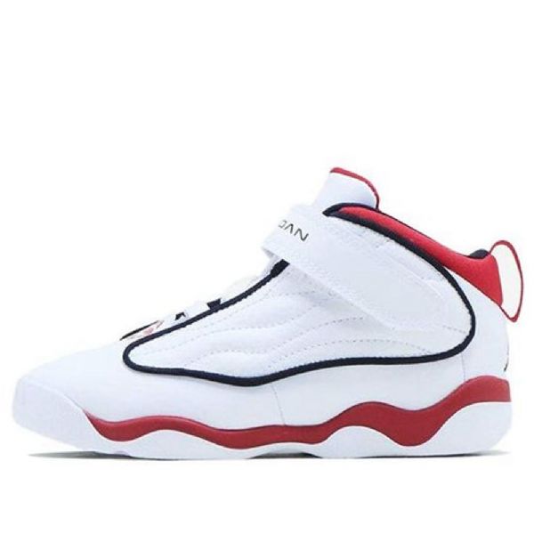 Dětské Boty Nike Air Jordan Pro Strong Bílý Červený