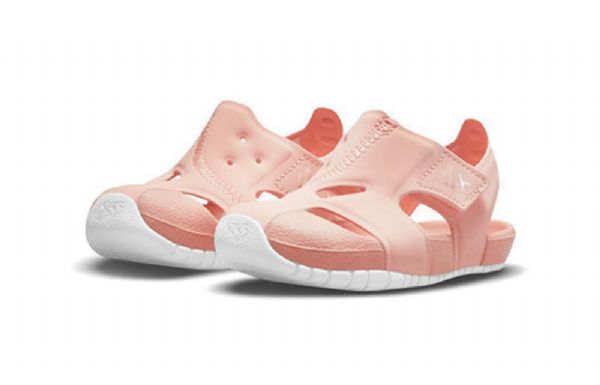 Minimalistické Běžné Sandály Nike Air Jordan Flare Pro Děti Růžové