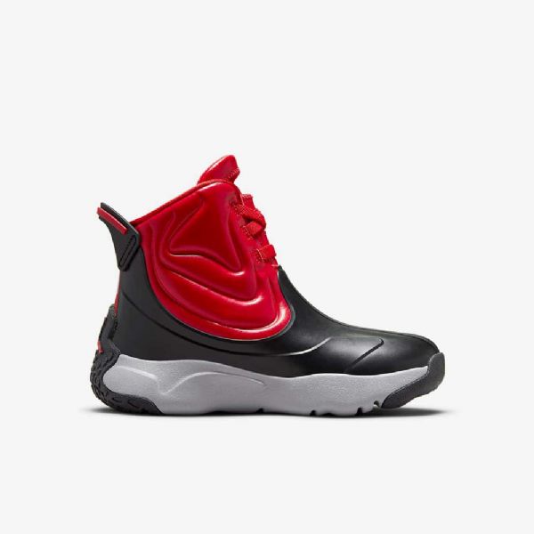 Nike Air Jordan Drip 23 Gumové Boty Pro Děti Černá Šedá Červený