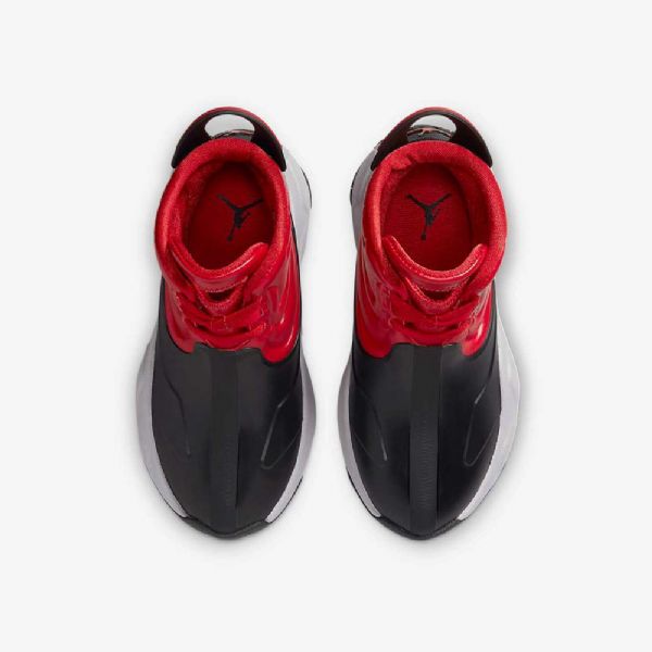 Nike Air Jordan Drip 23 Gumové Boty Pro Děti Černá Šedá Červený