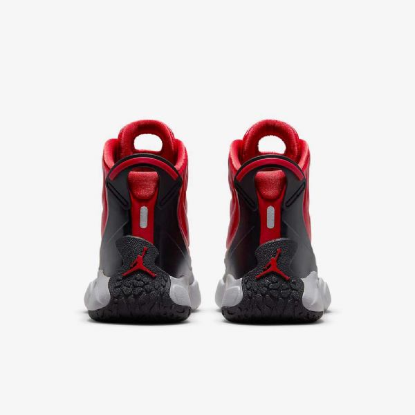 Nike Air Jordan Drip 23 Gumové Boty Pro Děti Černá Šedá Červený