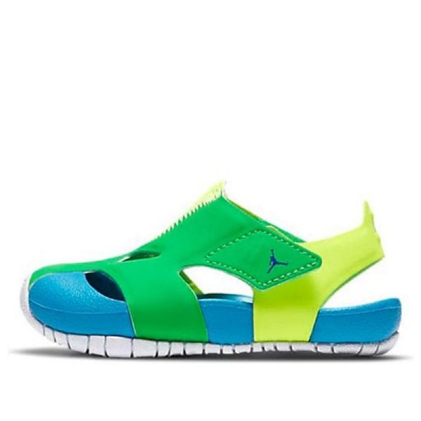 Nike Air Jordan Flare Sandály Pro Děti Modrozelené