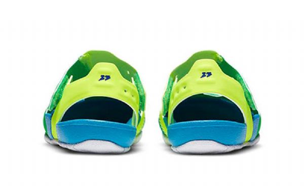 Nike Air Jordan Flare Sandály Pro Děti Modrozelené