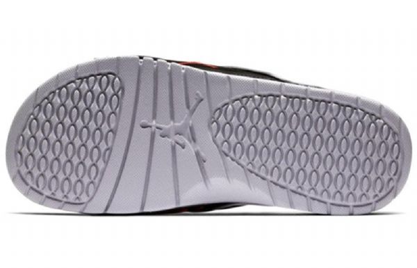 Nike Air Jordan Hydro Iv Retro Protiskluzový Suchý Zip Akupresurní Podrážka Obsidian Slide Sportovní Pantofle Pro Muže Černá