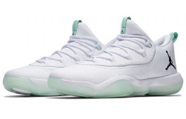 Nike Air Jordan Super.fly Low Tops Pf Tenisky Pro Ženy Bílá Zelená