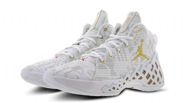 Pánské Boty Nike Air Jordan Diamond Mid Tops Z Bílého Zlata