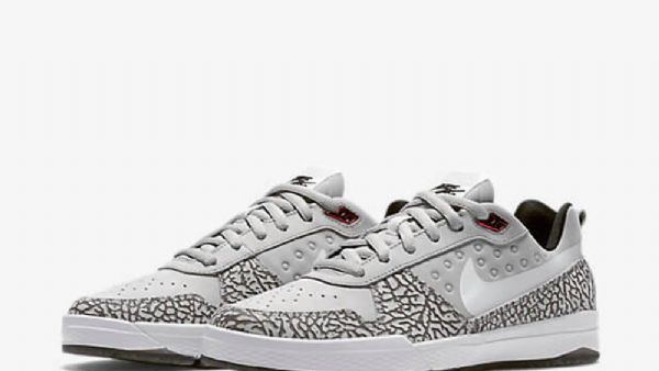 Pánské Boty Nike Sb P-rod 9 Elite Air Jordan Qs Šedé