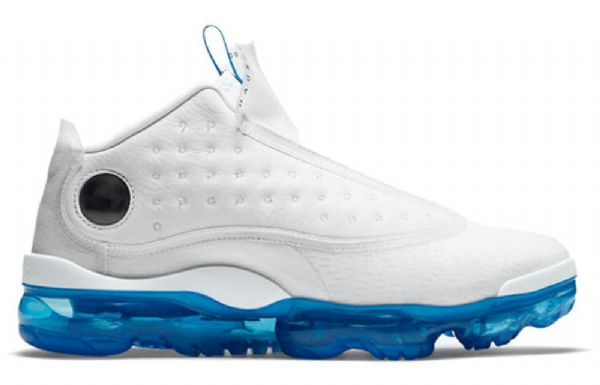 Retro Basketbalové Boty Nike Air Jordan Reign Pro Ženy Bílá Modrá