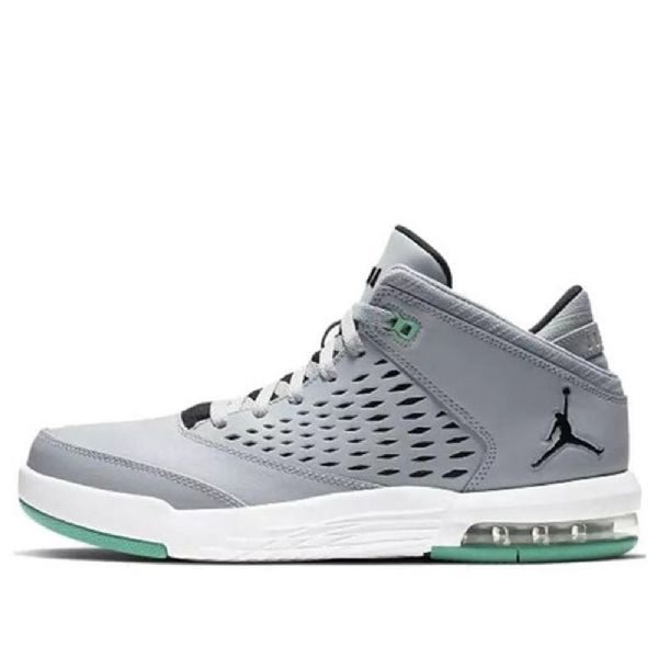 Sportovní Obuv Nike Air Jordan Flight Origin 4 Retro Basketbalová Pro Muže Šedozelená