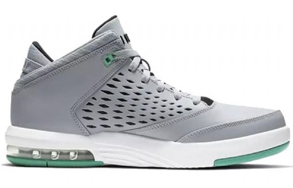 Sportovní Obuv Nike Air Jordan Flight Origin 4 Retro Basketbalová Pro Muže Šedozelená