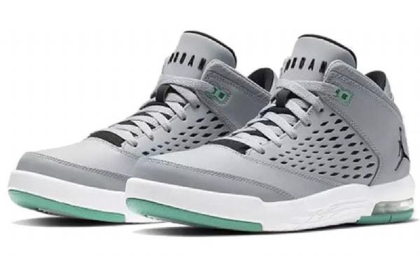 Sportovní Obuv Nike Air Jordan Flight Origin 4 Retro Basketbalová Pro Muže Šedozelená