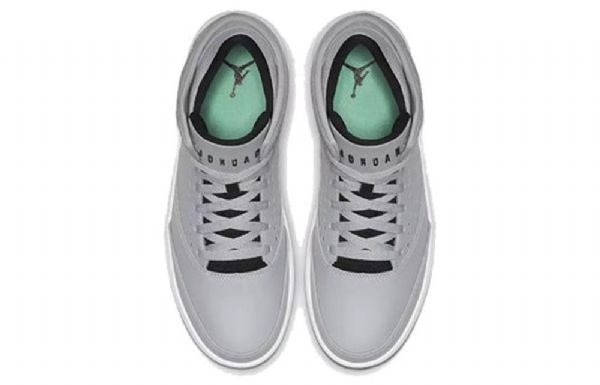Sportovní Obuv Nike Air Jordan Flight Origin 4 Retro Basketbalová Pro Muže Šedozelená