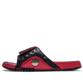 Sportovní Pantofle Nike Air Jordan Hydro 13 Slide Pro Muže Černočervené