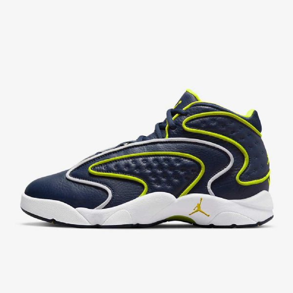 Dámské Polobotky Nike Air Jordan Og V Tmavě Modré Barvě