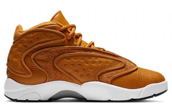 Retro Basketbalové Boty Nike Air Jordan Og High Tops Pro Ženy Hnědé