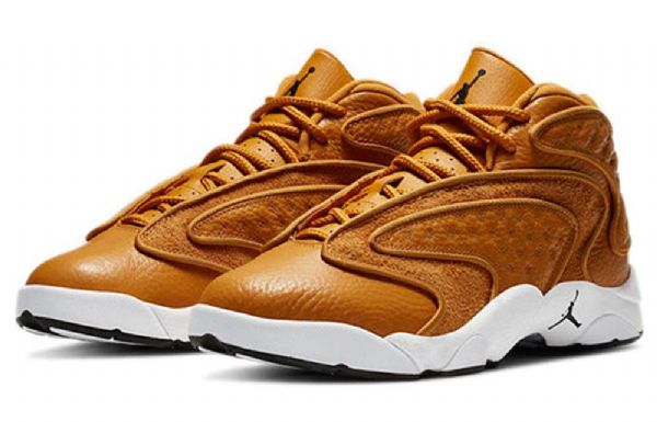 Retro Basketbalové Boty Nike Air Jordan Og High Tops Pro Ženy Hnědé