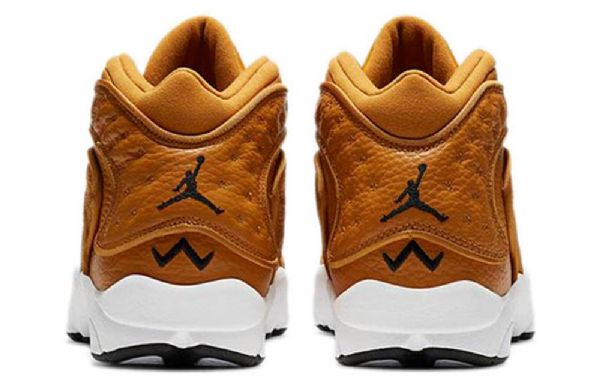 Retro Basketbalové Boty Nike Air Jordan Og High Tops Pro Ženy Hnědé