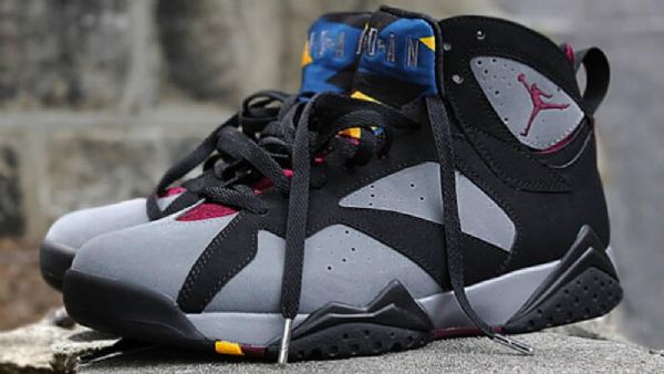 Boty Nike Air Jordan 7 Pro Muže Černá Šedá
