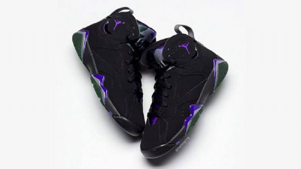 Boty Nike Air Jordan 7 Ray Allen Pro Muže Černé