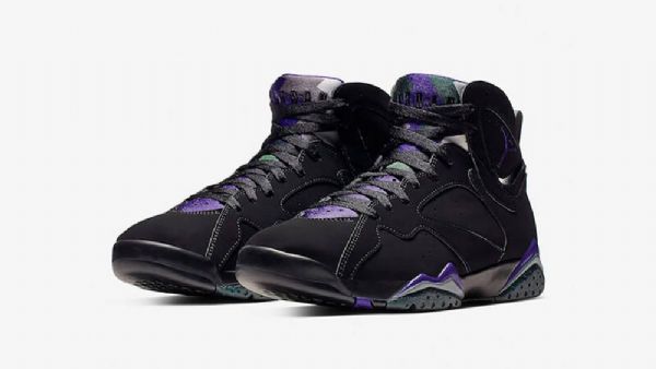 Boty Nike Air Jordan 7 Ray Allen Pro Muže Černé