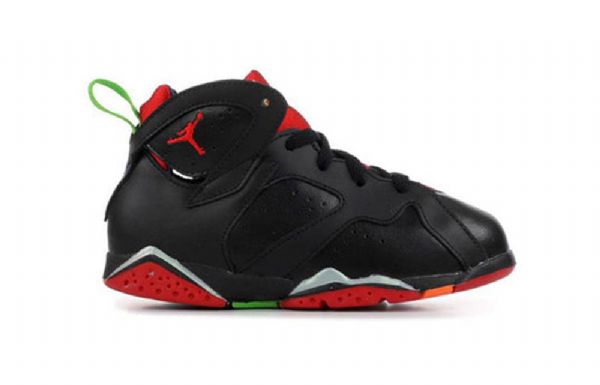 Boty Nike Air Jordan 7 Retro Bt Pro Děti Černá Červený