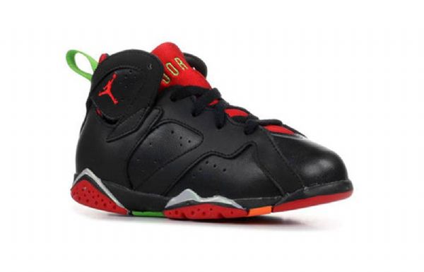 Boty Nike Air Jordan 7 Retro Bt Pro Děti Černá Červený
