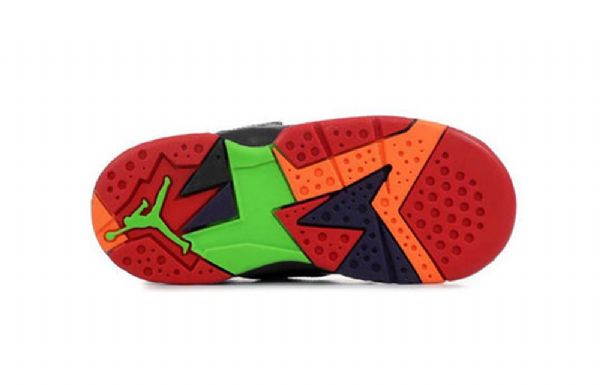 Boty Nike Air Jordan 7 Retro Bt Pro Děti Černá Červený