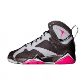 Boty Nike Air Jordan 7 Retro Gs Pro Muže Černé Fuchsiové