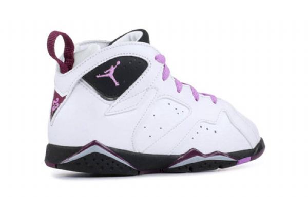 Boty Nike Air Jordan 7 Retro Td Pro Děti Bílá Fialová