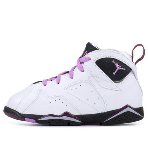 Boty Nike Air Jordan 7 Retro Td Pro Děti Bílá Fialová