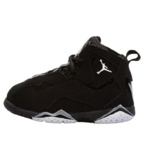 Dětské Basketbalové Boty Nike Air Jordan 7 True Flight Retro Černé