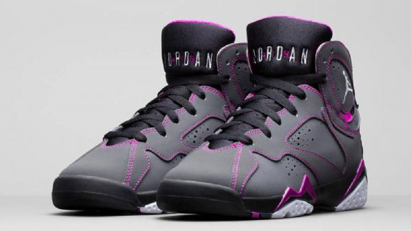 Nike Air Jordan 7 Dívčí Boty Fuschia Force Pro Muže Šedé