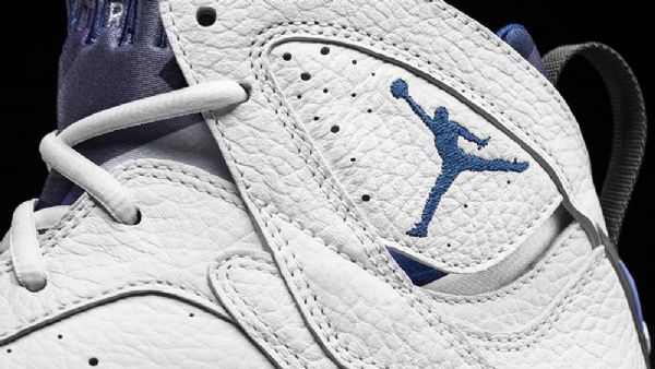 Nike Air Jordan 7 Francouzské Boty Pro Muže Bílá Modrá
