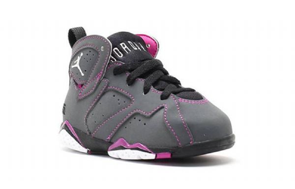 Nike Air Jordan 7 Retro Basketbalové Boty Pro Děti Šedé