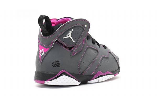 Nike Air Jordan 7 Retro Basketbalové Boty Pro Děti Šedé