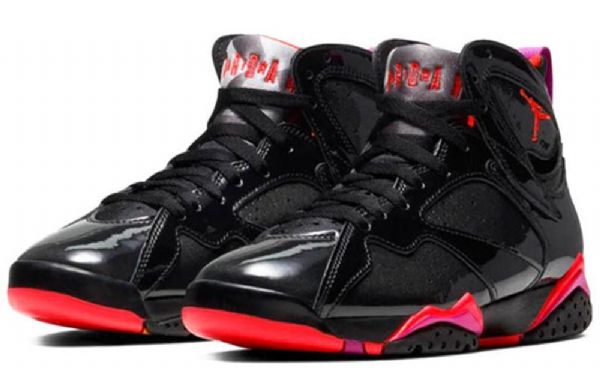 Nike Air Jordan 7 Retro Basketbalové Boty Pro Ženy Černé