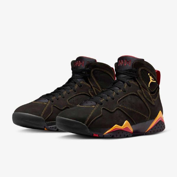 Nike Air Jordan 7 Retro Boty Pro Muže Černo-červené