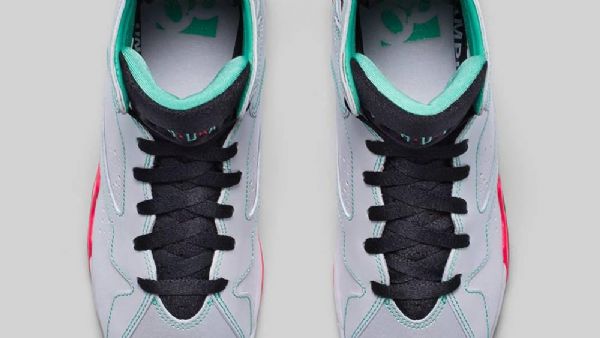 Nike Air Jordan 7 Verde Dívčí Boty Pro Muže Zelenošedé