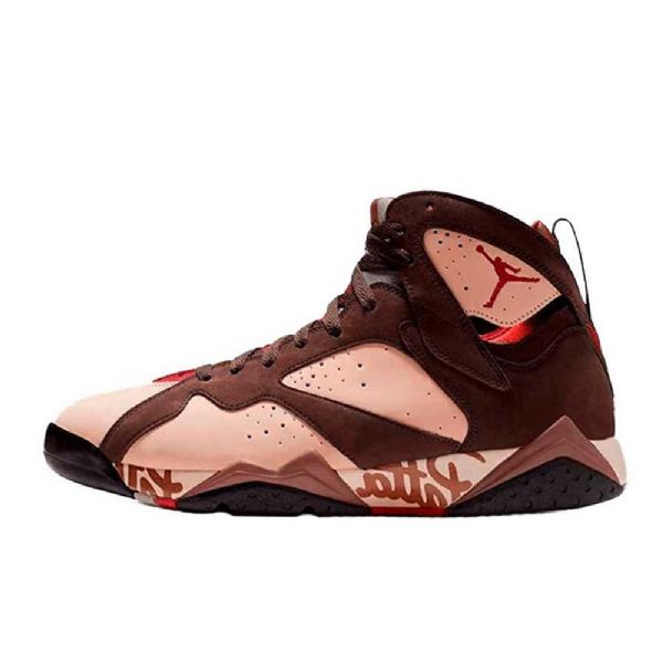 Nike Patta Air Jordan 7 Mahagonové Boty Pro Muže Vínové