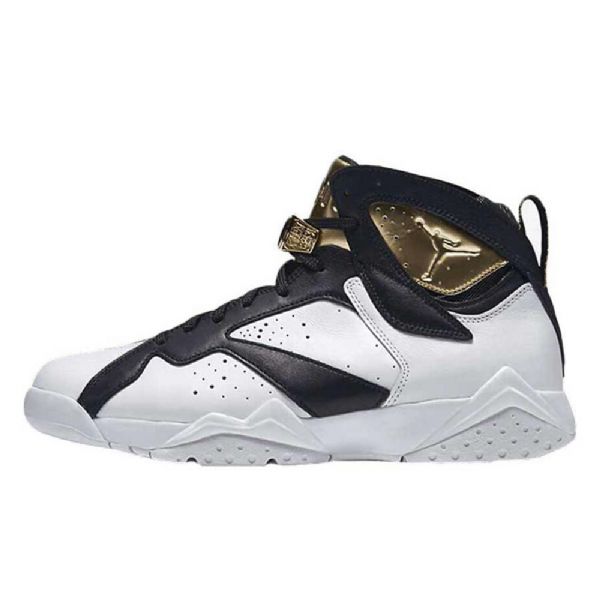 Pánské Boty Nike Air Jordan 7 Champagne Černá Bílý