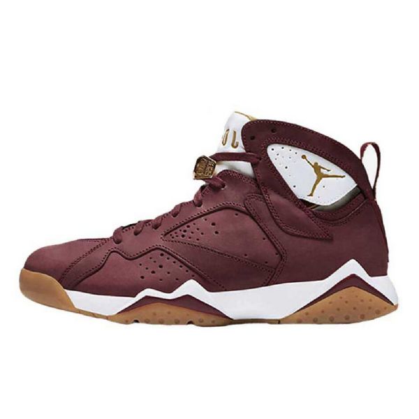 Pánské Boty Nike Air Jordan 7 Cigar Burgundy