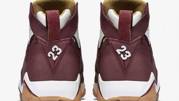 Pánské Boty Nike Air Jordan 7 Cigar Burgundy